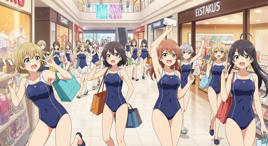 スク水モール試作