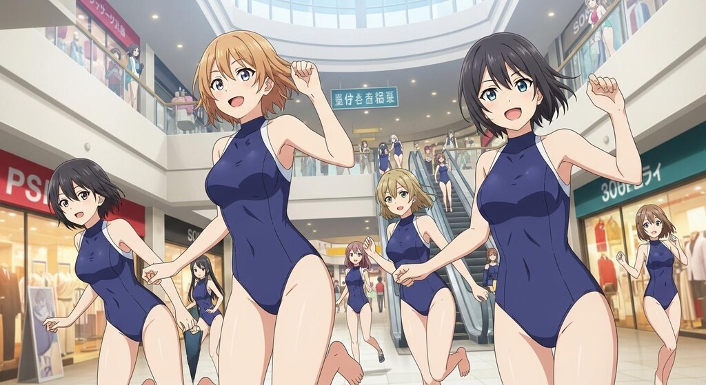 スク水モール試作