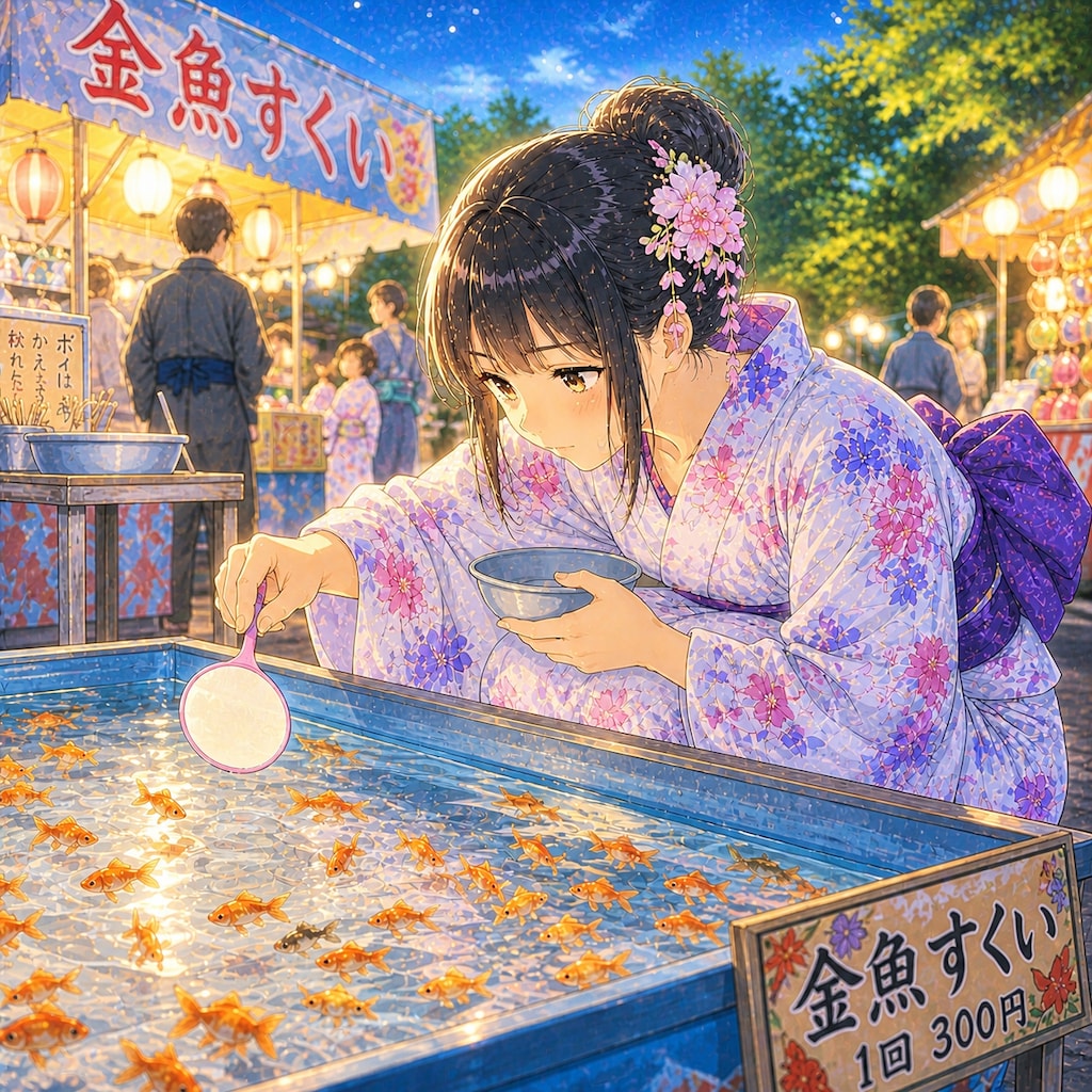金魚すくい