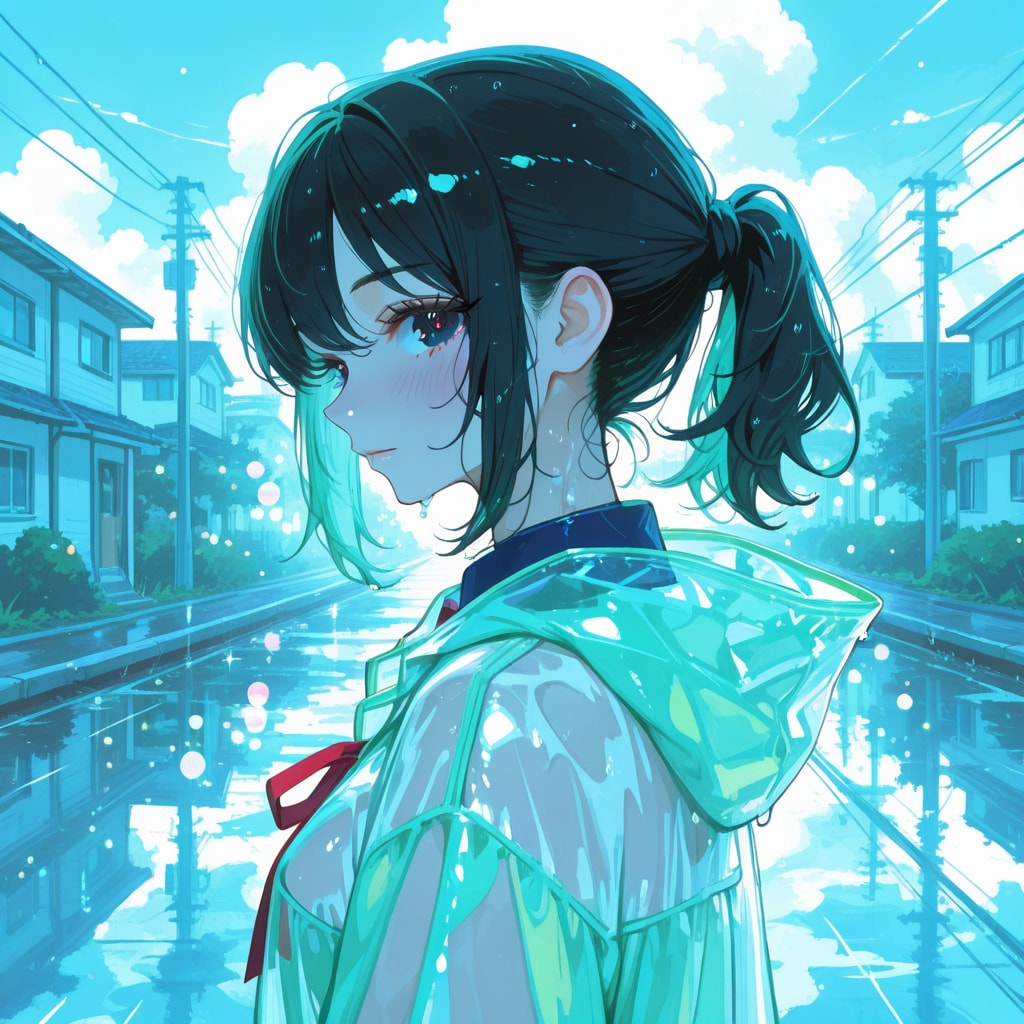 雨上がり | の人気AIイラスト・グラビア