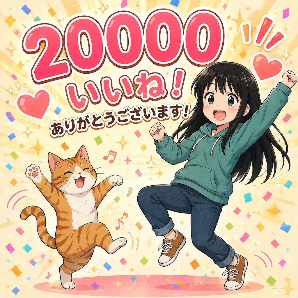 たくさんのいいね！がうれしくて！