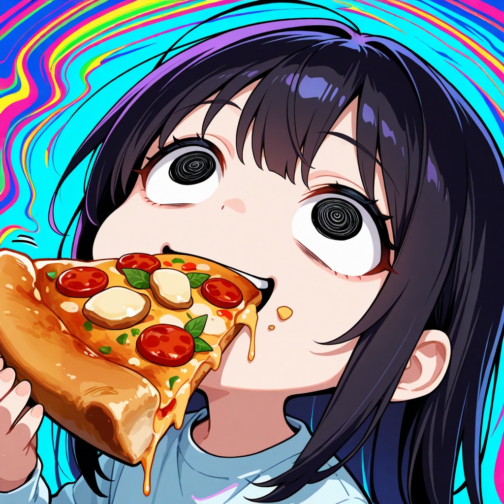 サイケデリックピザ