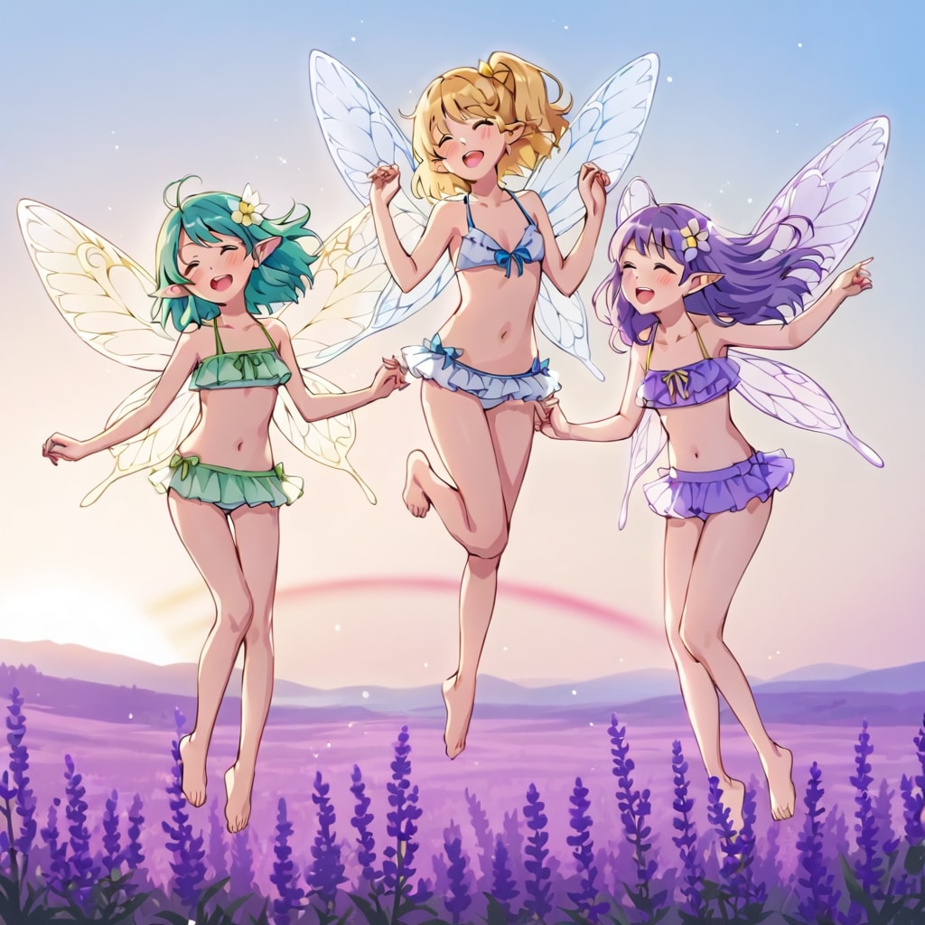 ラベンダー畑の妖精さん260519