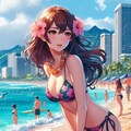 ワイキキビーチ (ImageCreator) 6枚目