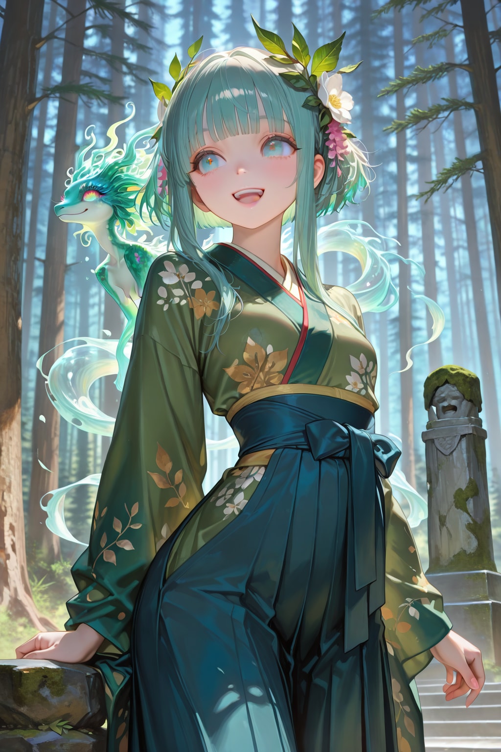 和装のDRYADちゃん