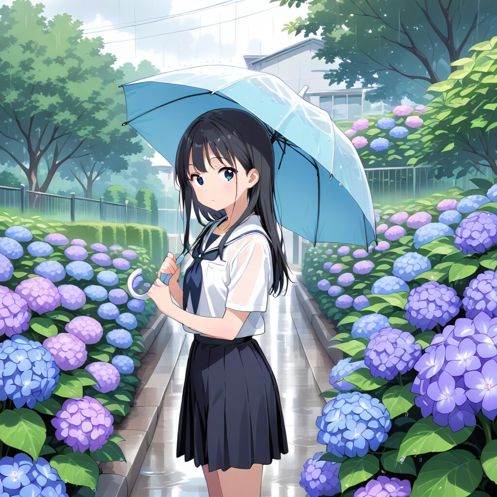 紫陽花