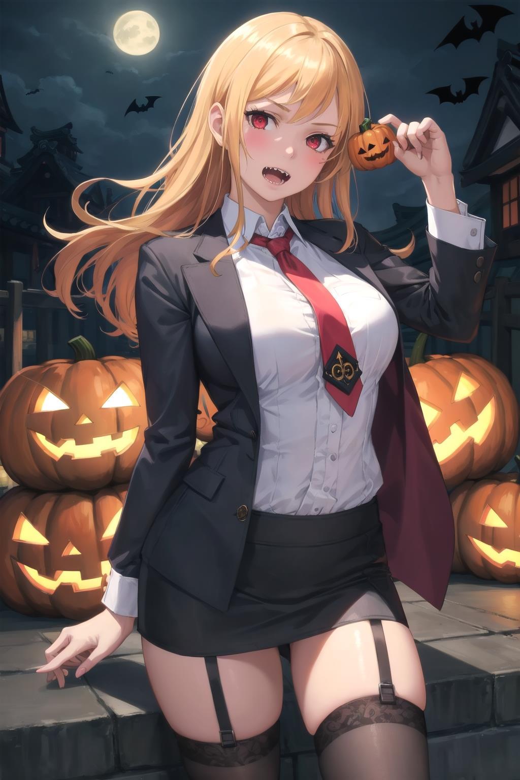 ドラキュラコスをした女の子 | の人気AIイラスト・グラビア