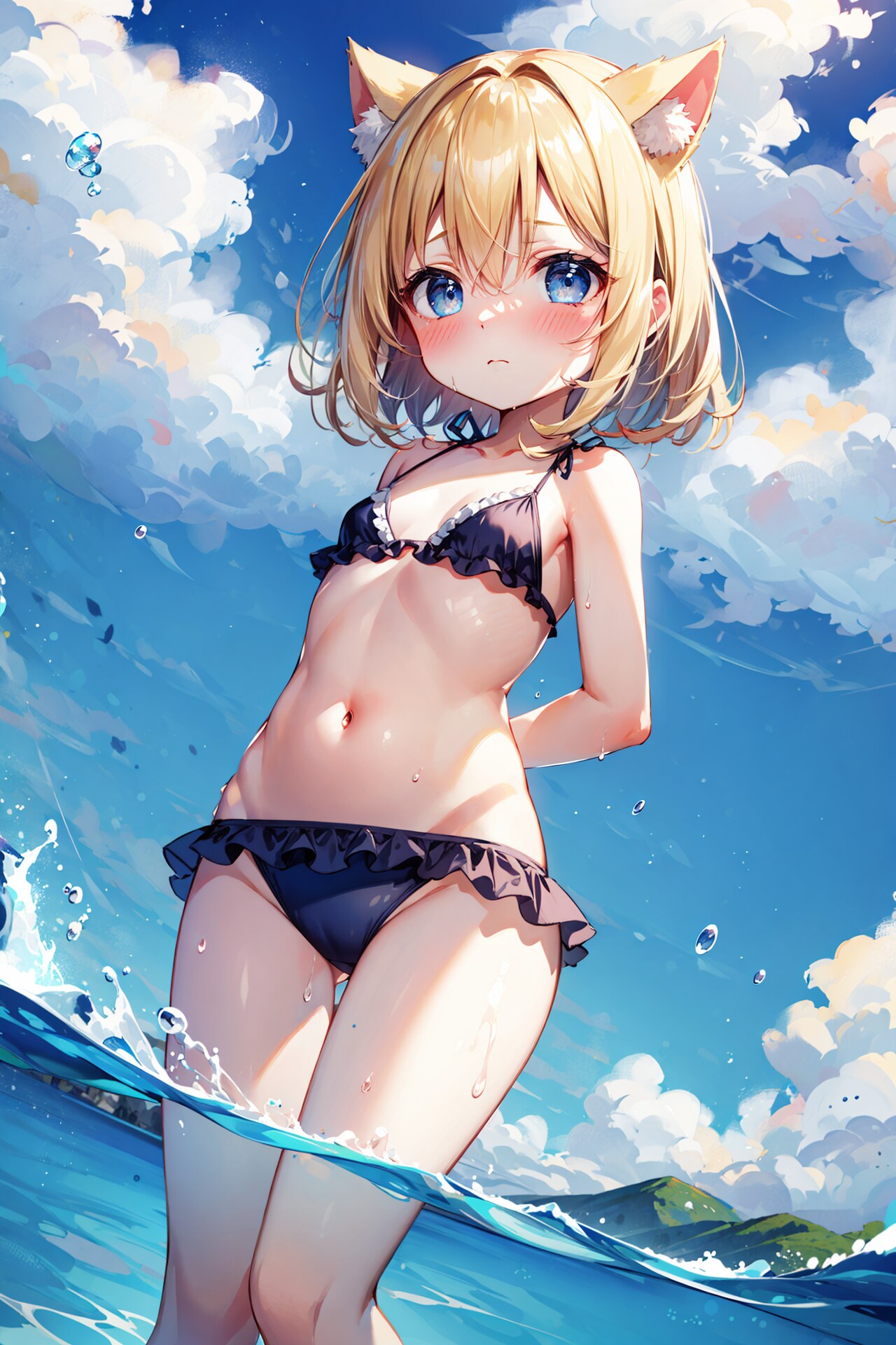 黒ビキニ