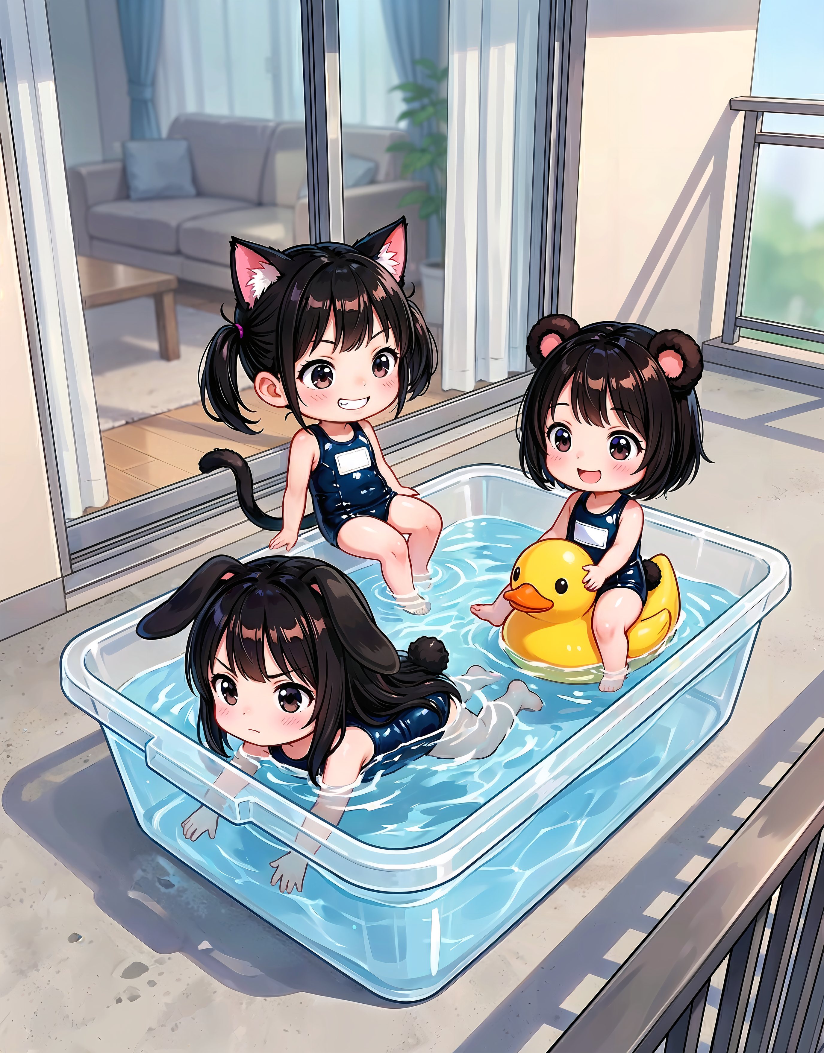 今年最後のプール | の人気AIイラスト・グラビア