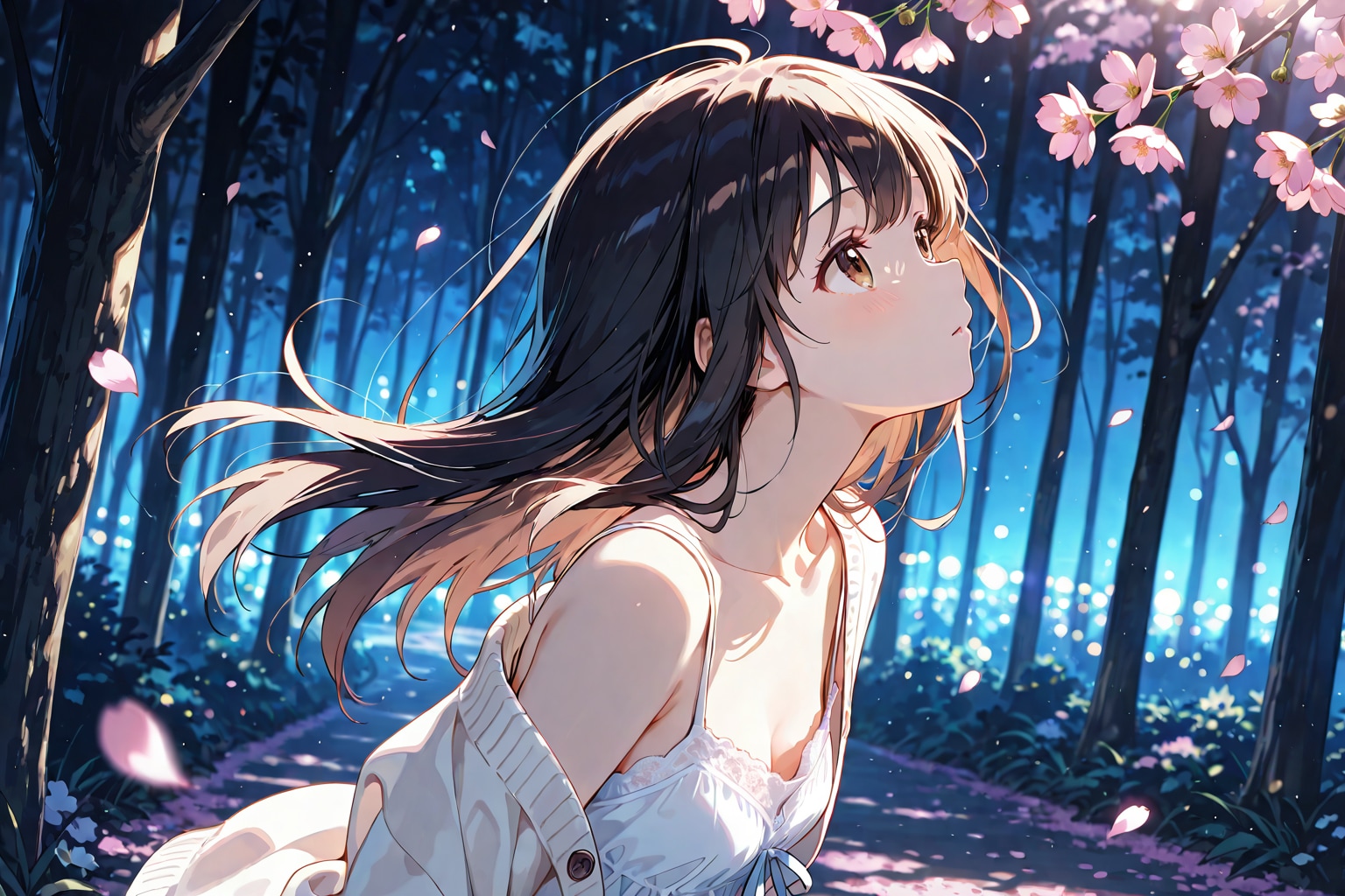 桜を見上げて(BONSAI)(2) | の人気AIイラスト・グラビア