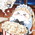 ( >ω<)ﾎﾟｯﾌﾟﾎﾟｯﾌﾟﾎﾟｯﾌﾟｺｰﾝ♪🍿👻✨ 9枚目