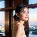 また連れてきてね💙（高級ホテルプール女子Part5終） 6枚目