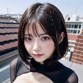 黒ボディースーツ 6枚目