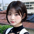 黒ボディースーツ 2枚目