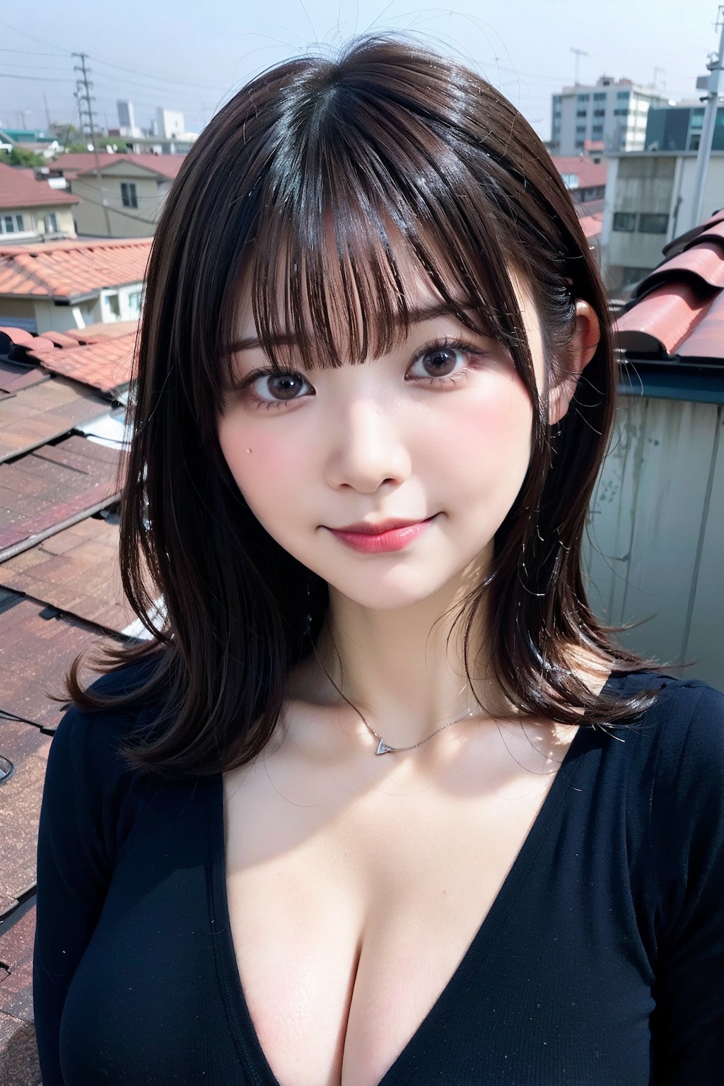 黒ボディースーツ