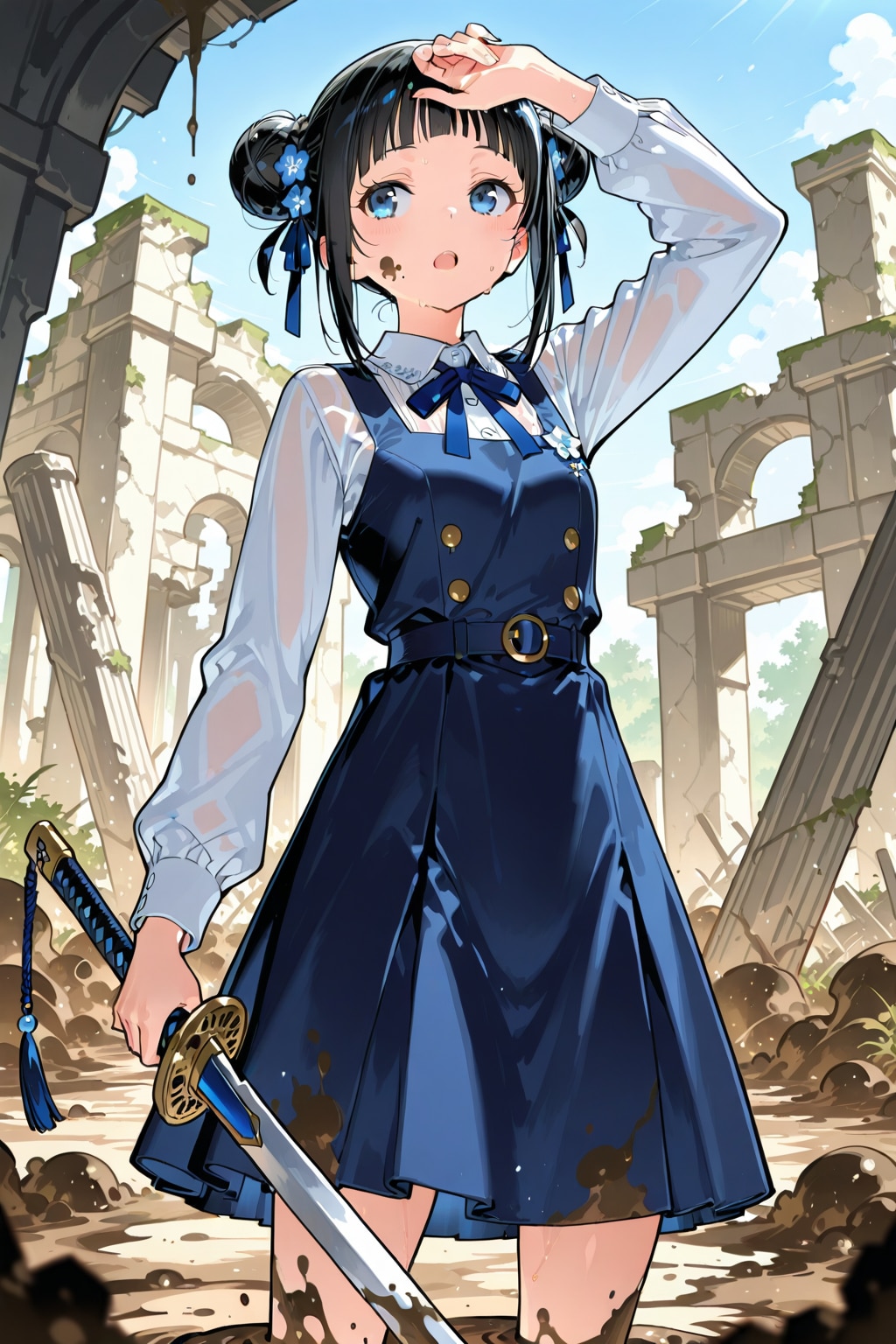 🍡「やれやれ。かおるちゃんってば、どこにいったのかなぁ～」