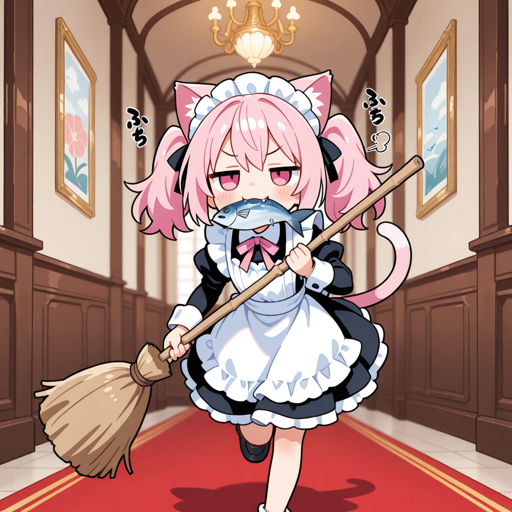 オイッ！！あのメイドを厨房に近づけるなっ！！💢 | の人気AIイラスト・グラビア