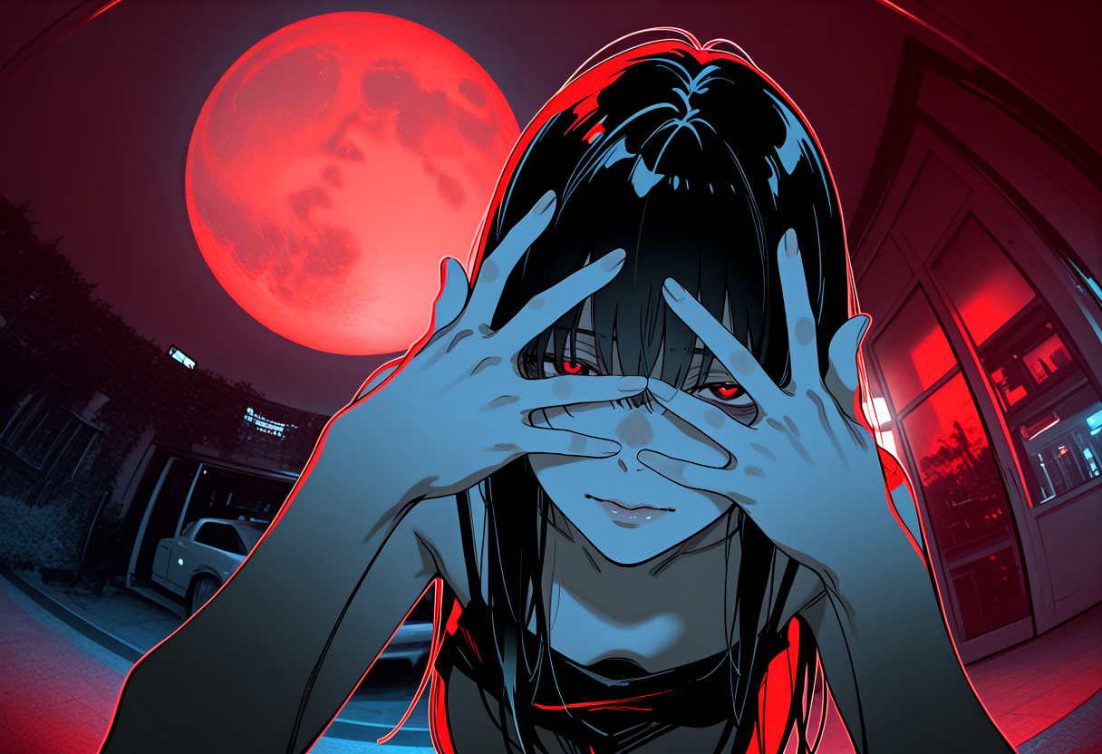 怪談「黒いキャミソールの女」