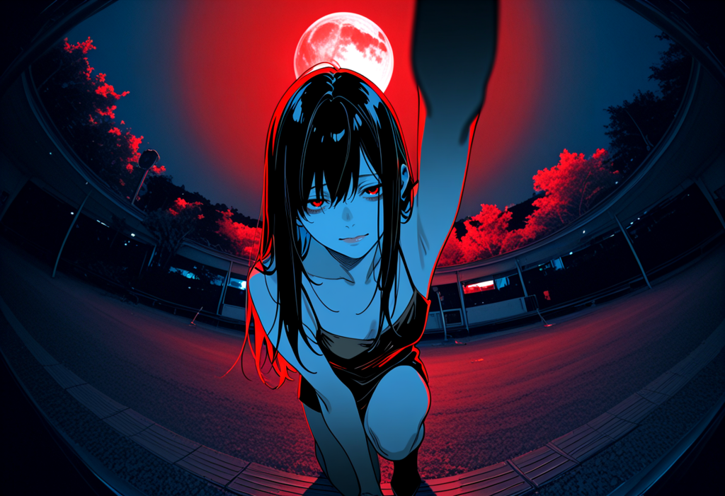 怪談「黒いキャミソールの女」