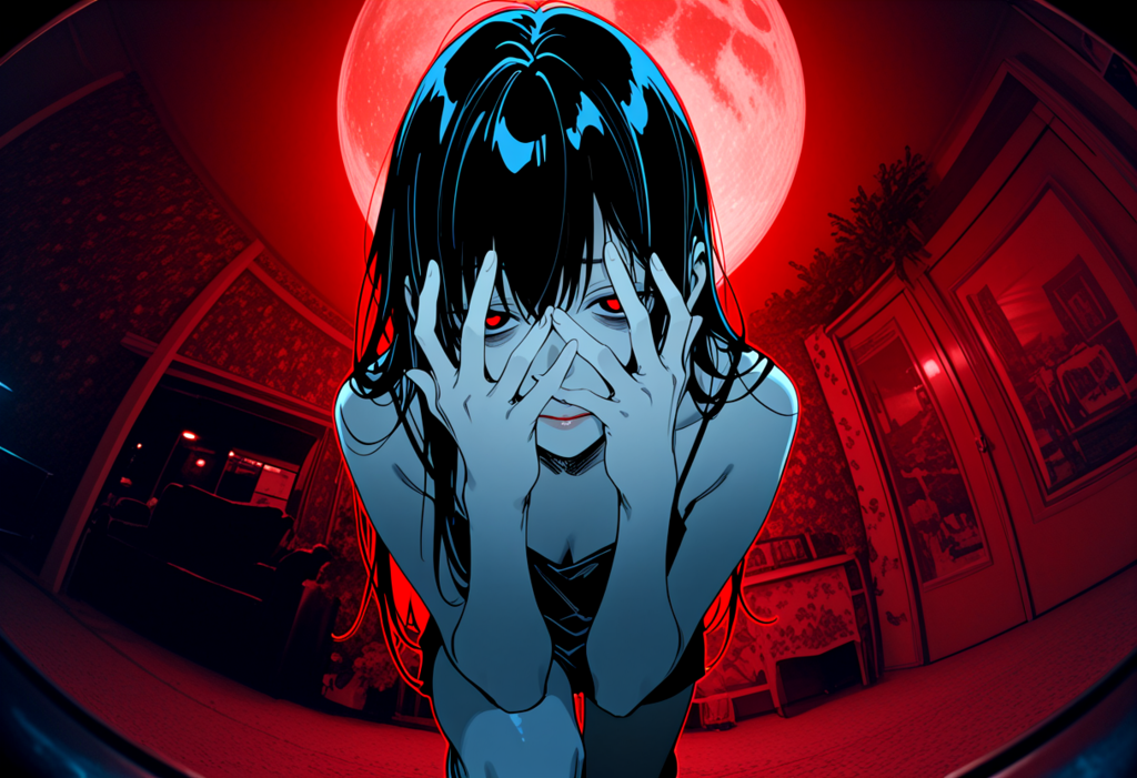 怪談「黒いキャミソールの女」