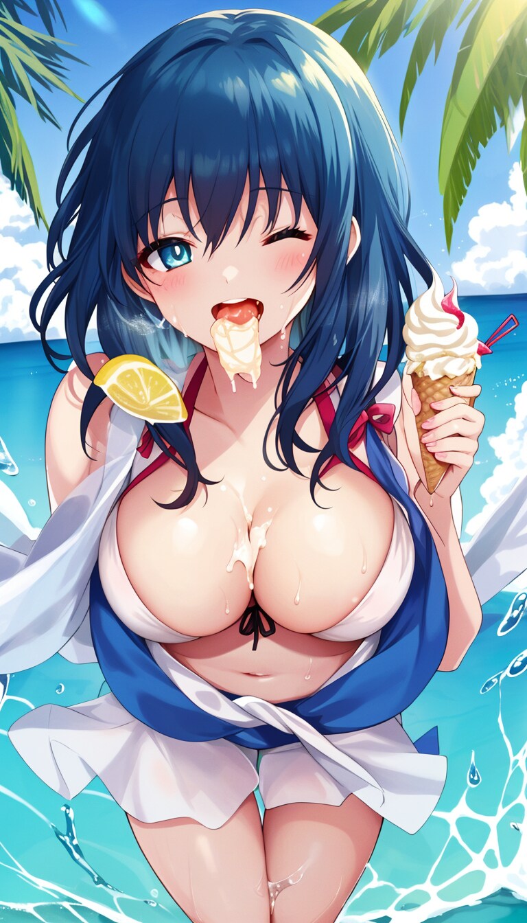 汚ねえ食べ方だなぁ、オイ
