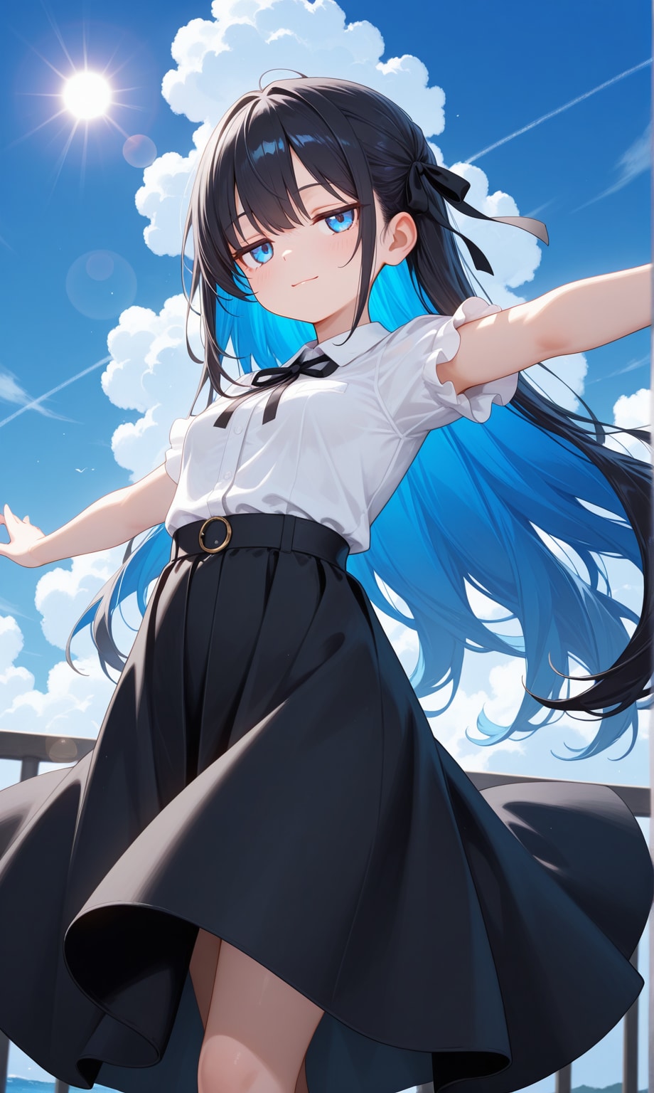青
