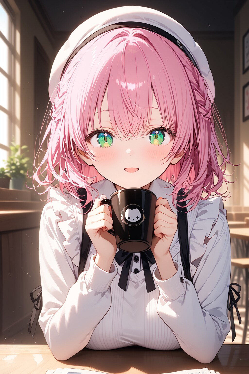 ほっと一息つく李々花 | の人気AIイラスト・グラビア