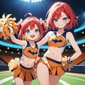 大好き❤チアガール23 　〜ハロウィンコスチュームチア〜 2枚目