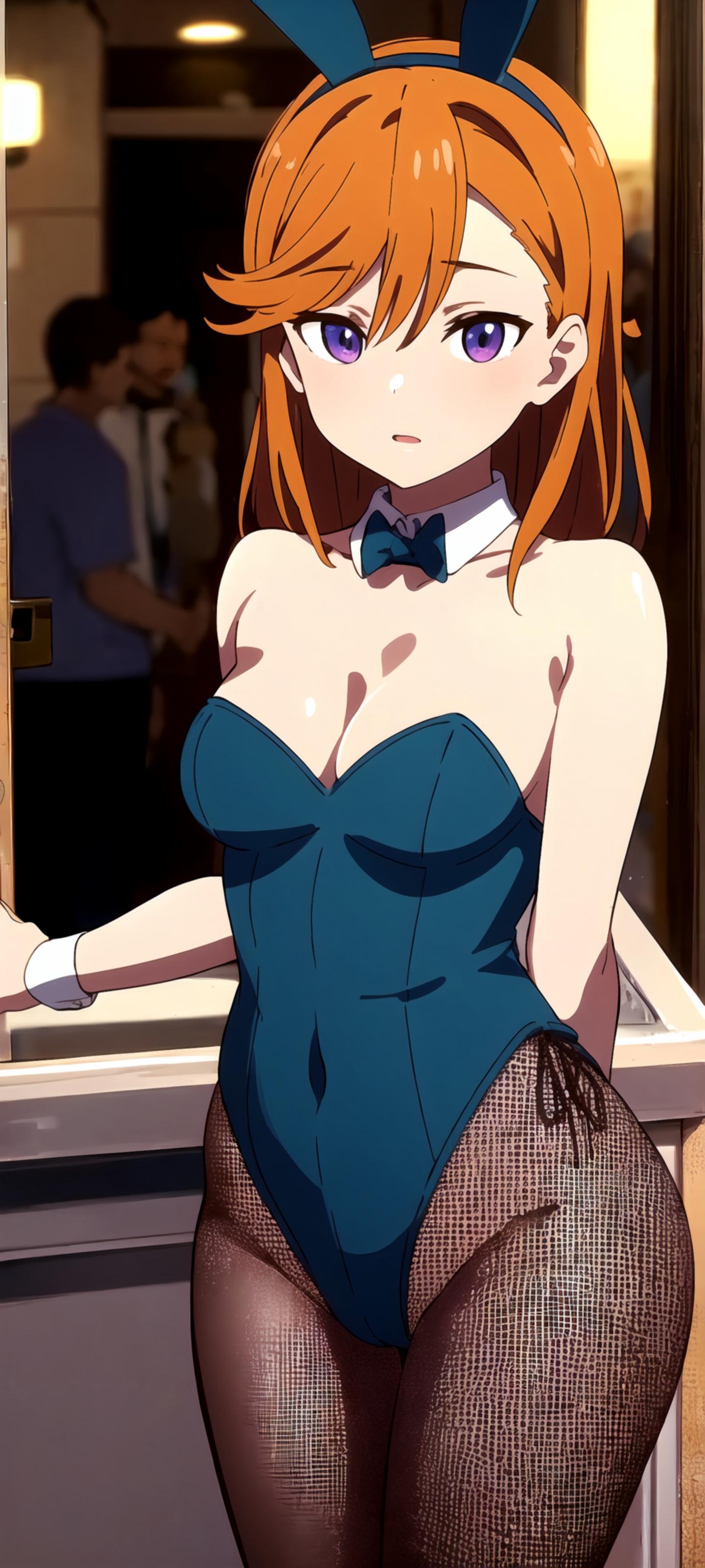 澁谷かのんのバニーガールのすがた20231120