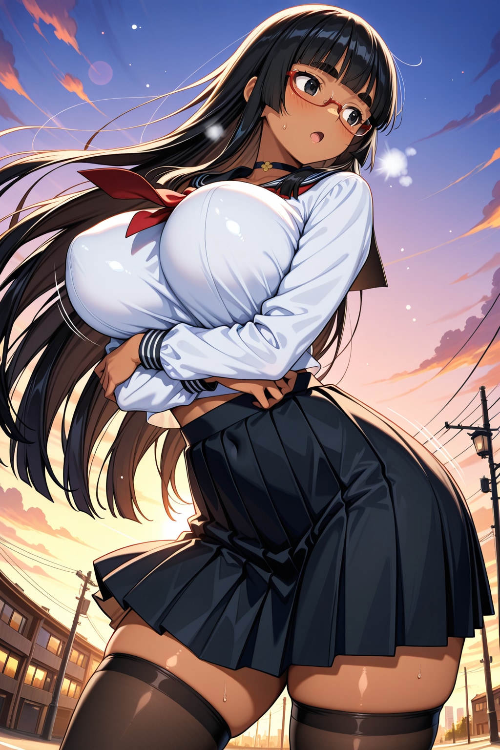 絶対領域香織姉ちゃん