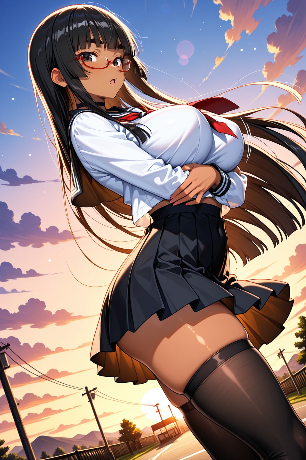 絶対領域香織姉ちゃん