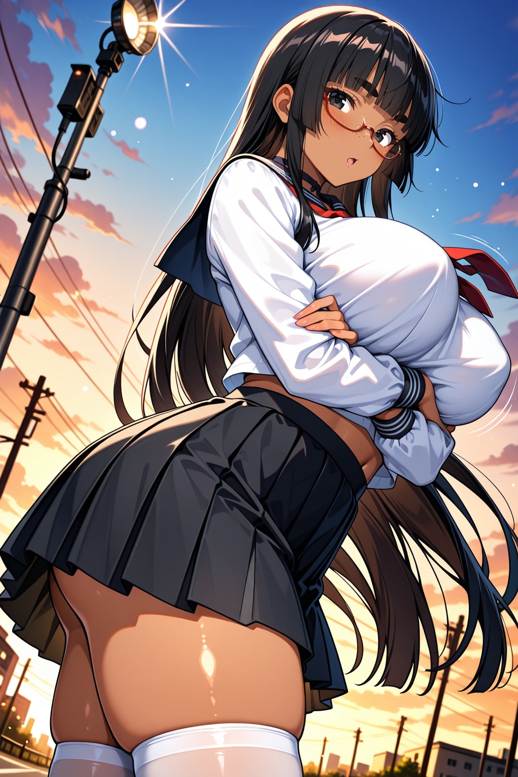 絶対領域香織姉ちゃん