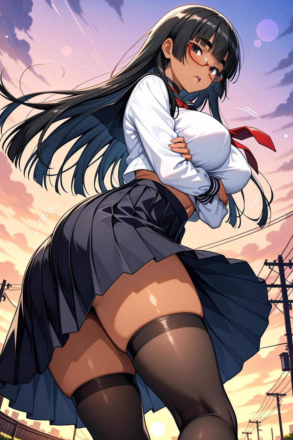 絶対領域香織姉ちゃん