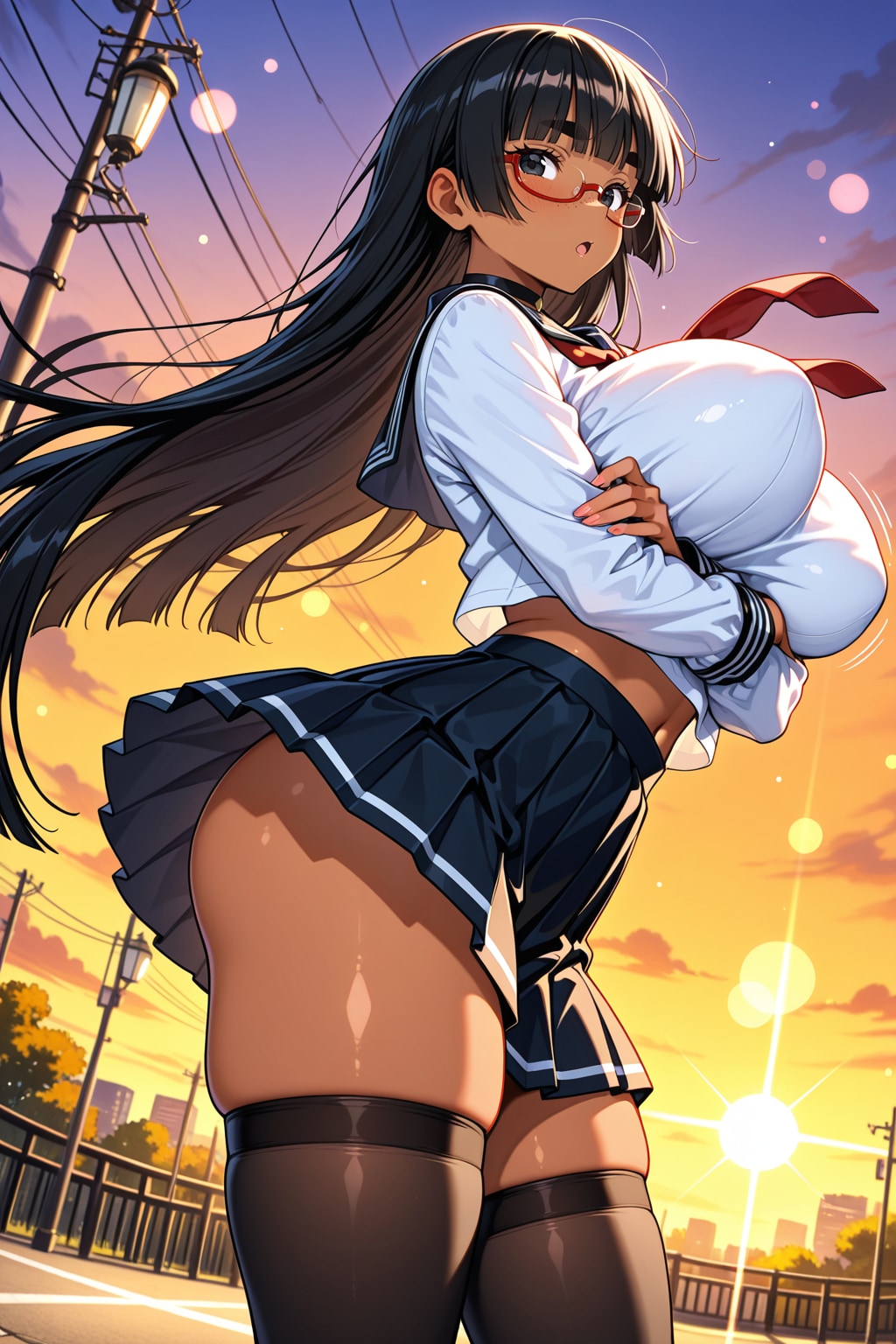 絶対領域香織姉ちゃん