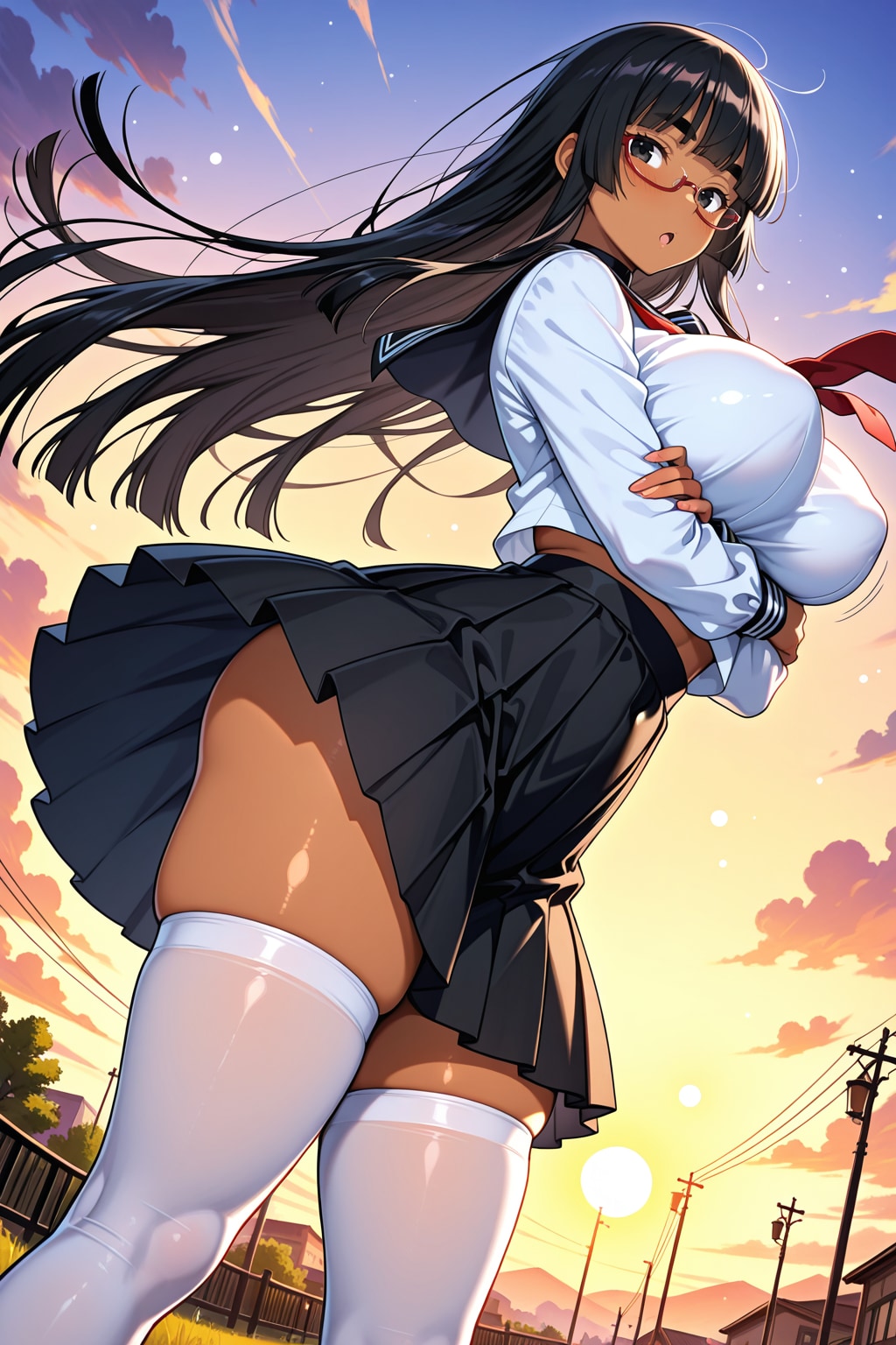 絶対領域香織姉ちゃん