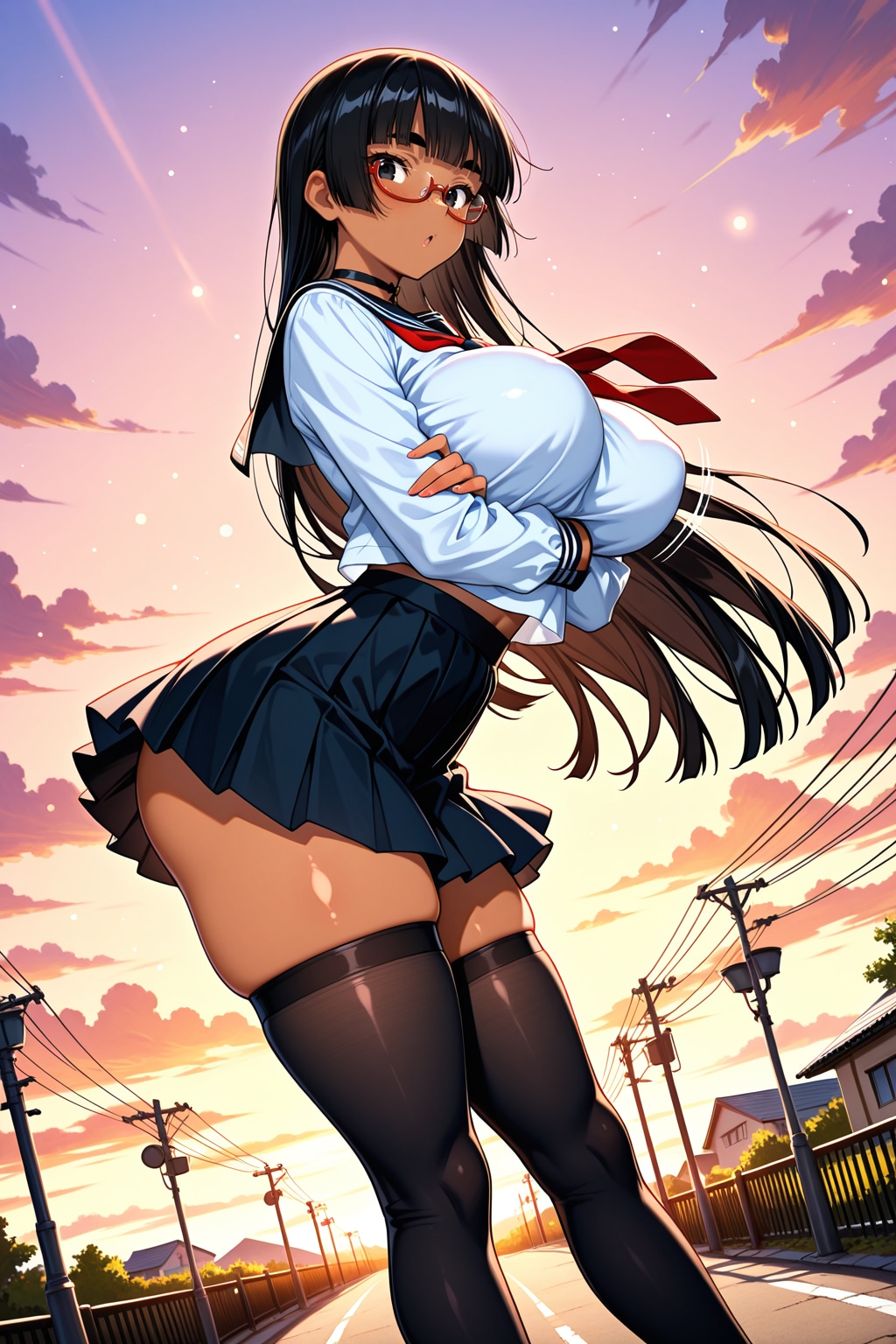 絶対領域香織姉ちゃん