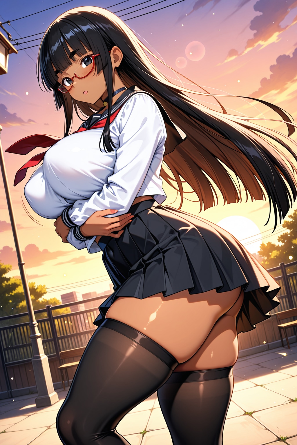 絶対領域香織姉ちゃん