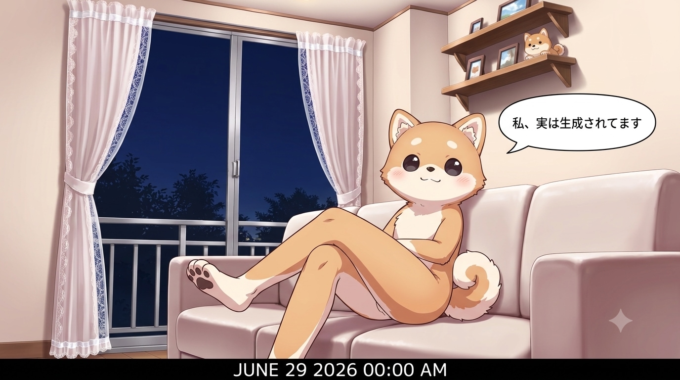 私、実は生成されてます
