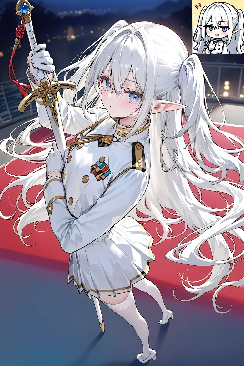 エルフなLILYちゃん。※別衣装＋ツインテールver