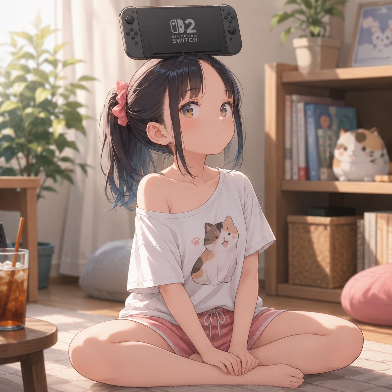 【頭上縛り】４.「に」→「ニンテンドースイッチ２」たろう