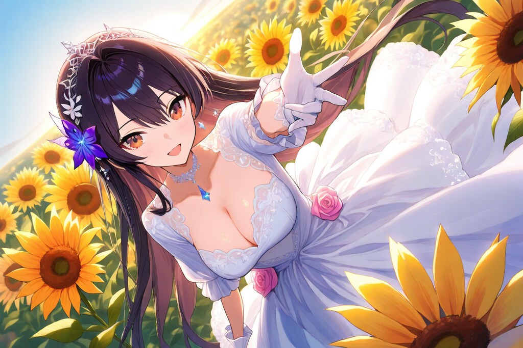 ちちぷい生成機能のみでi2i