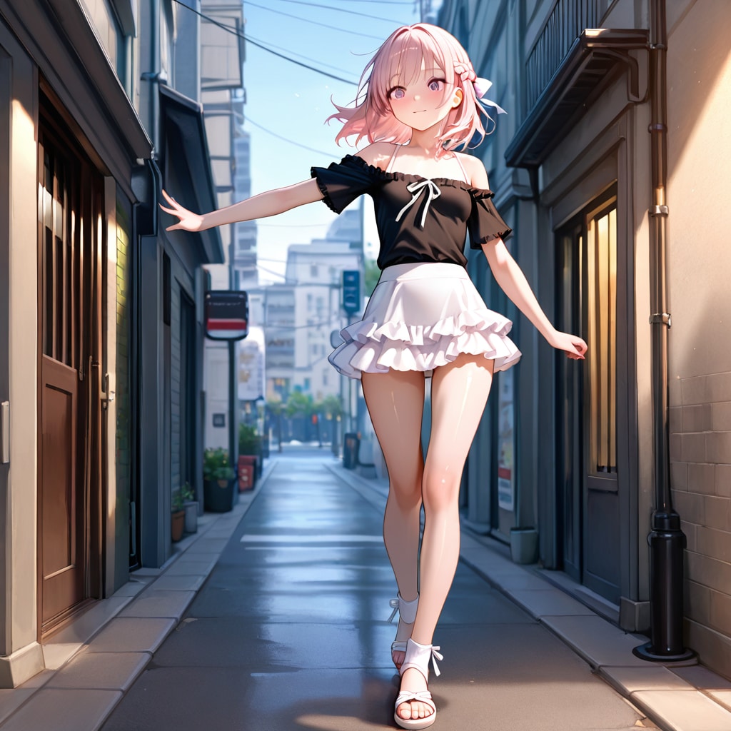 街で見掛けた女の子_0803