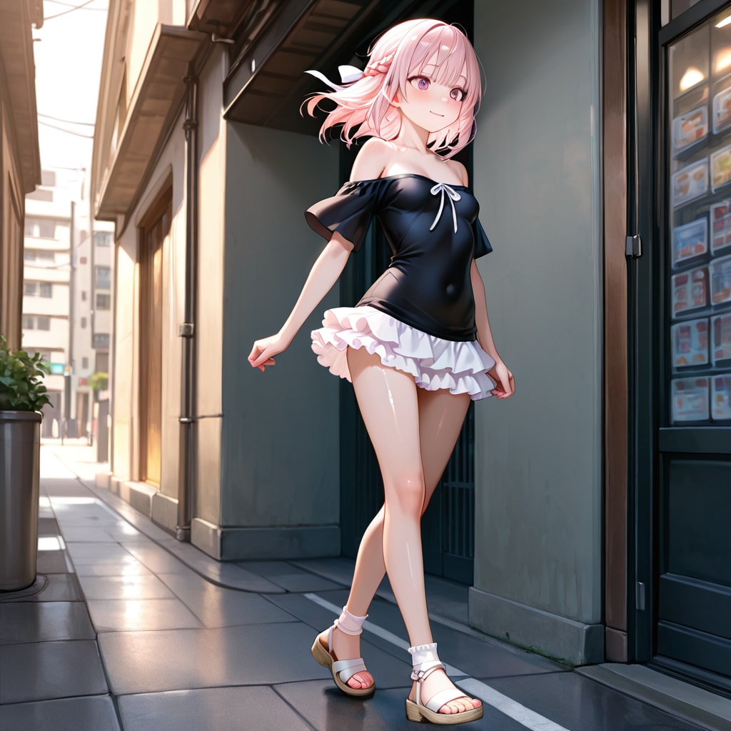 街で見掛けた女の子_0803
