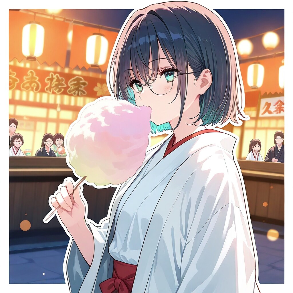 わたがし☁️ | の人気AIイラスト・グラビア