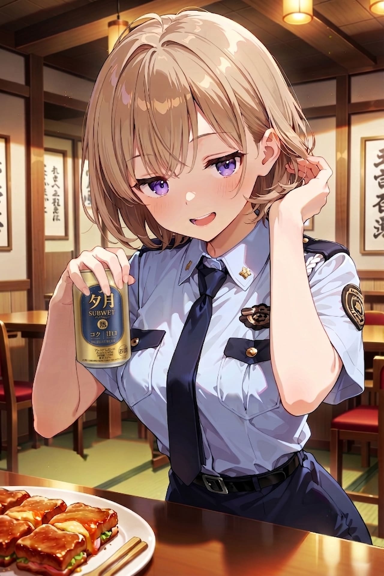 ジト目婦警さんとビール ～乾さつきのドライな日常～ Z630