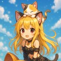 メカにのる猫耳少女 2枚目