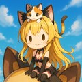 メカにのる猫耳少女 3枚目