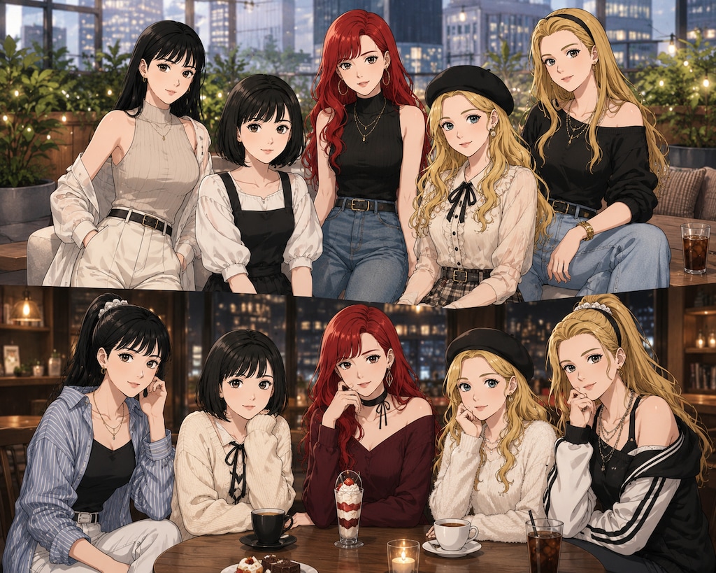 オーロラ五人娘