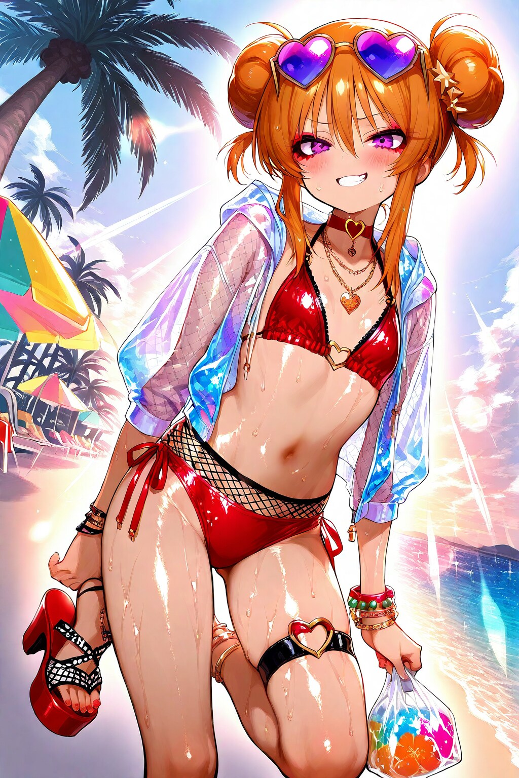 メスガキ水着プルツー