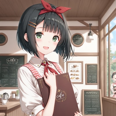 妹ちゃん✨カフェへようこそ‼️🥰☕️✨71